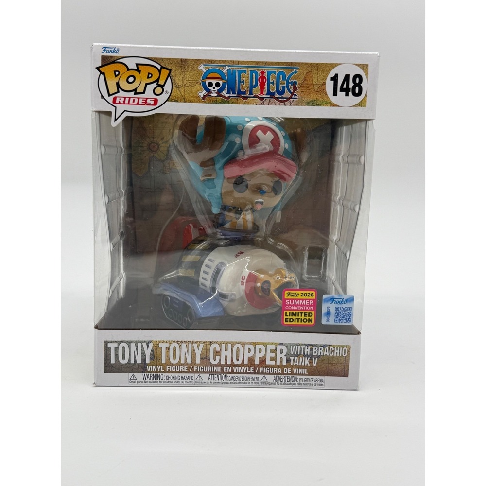Funko Pop One Piece Tony Tony Chopper with Brachio Tank V 148 2026 SDCC Limited